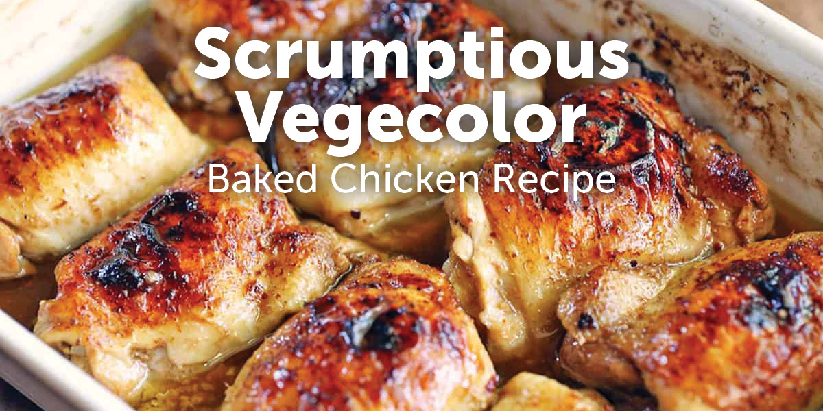 Vegecolor Baked Chicken